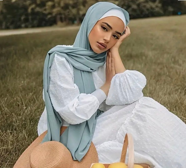 Maryam’s Essential Lightweight Soft Chiffon Hijabs