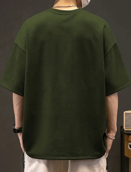 Maryam’s Essential Loose Fit Cotton Short Sleeves Round Neck Comfy Top Tank