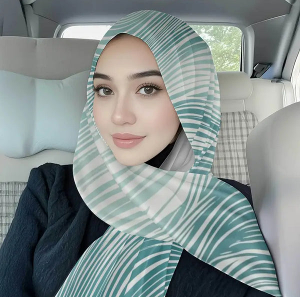 Maryam’s Essential Luxury Premium Printed Polyester Hijab