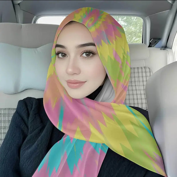 Maryam’s Essential Premium Printed Polyester Hijab