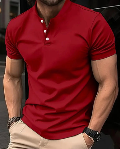 Maryam’s Essential Casual Breathable Short Sleeves Collar Shirt
