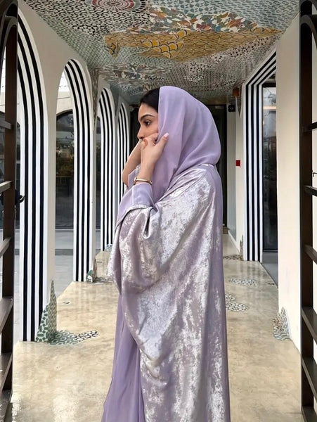 Maryam’s Essential Maxi Asymmetric Long Sleeves Kaftan All Season Kaftan Abaya