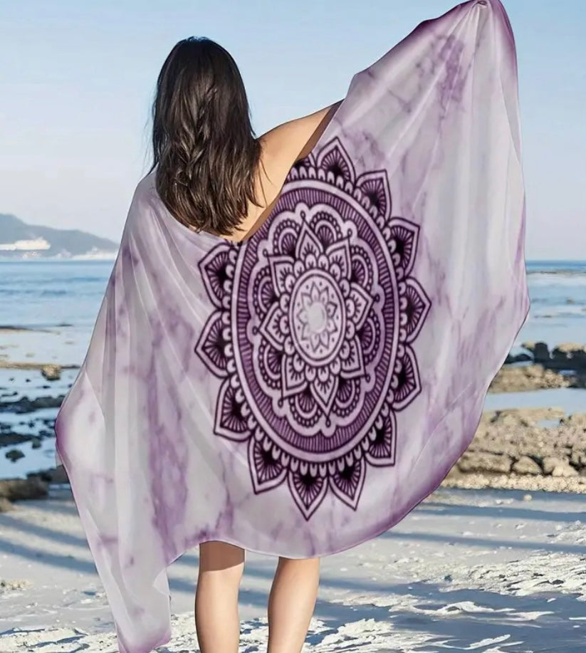 Maryam’s Essential Luxury Premium Printed Polyester Hijab