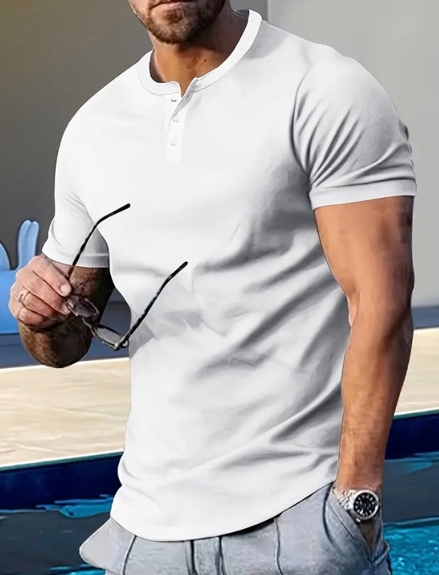 Maryam’s Essential Luxury Casual Breathable Short Sleeves Shirt