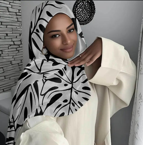 Maryam’s Essential Premium Printed Polyester Hijab
