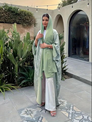 Maryam’s Essential Maxi Asymmetric Long Sleeves Kaftan All Season Kaftan Abaya
