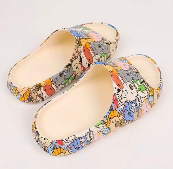 Maryam’s Essential Cute Cartoon EVA Slip on Slide Slippers
