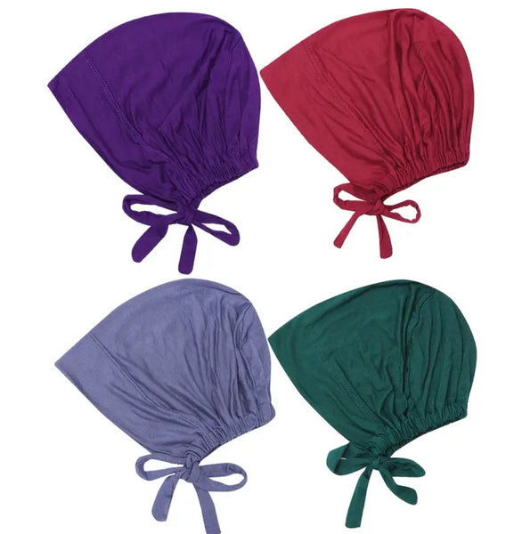 Maryam’s Essential Tie Back Drawstring Cap for Hijab Set