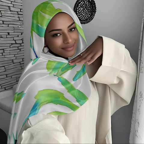 Maryam’s Essential Premium Printed Polyester Hijab