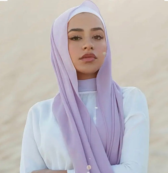 Maryam’s Essential Lightweight Soft Chiffon Hijabs