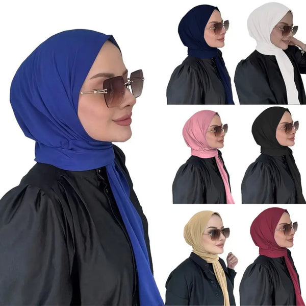 Maryam’s Essential Elastic Instant Hijab With Snap Closure