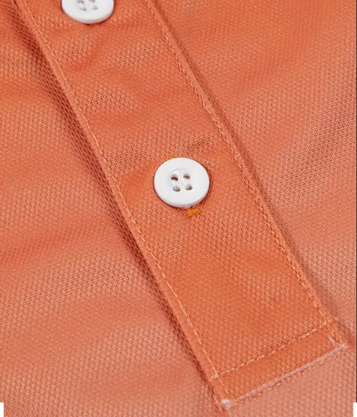 Maryam’s Essential Gradient Casual Breathable Short Sleeves Button Collar Shirt