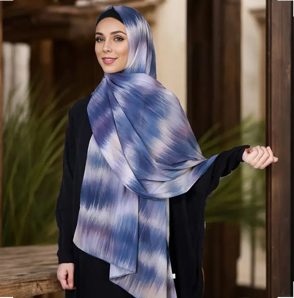 Maryam’s Essential Premium Printed Chiffon Hijab