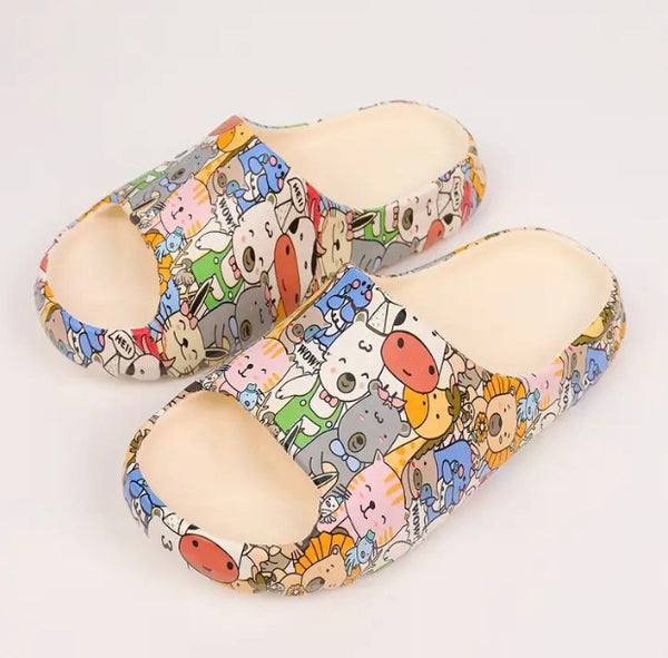 Maryam’s Essential Cute Cartoon EVA Slip on Slide Slippers