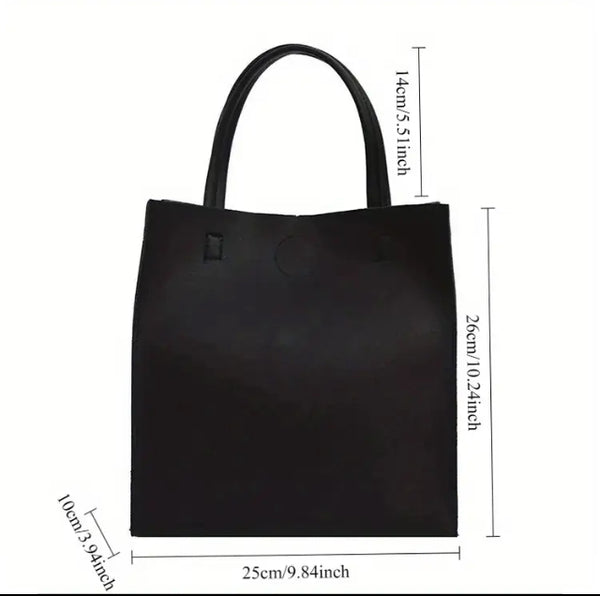 Maryam’s Essential Minimalist Versatile PU Handbag