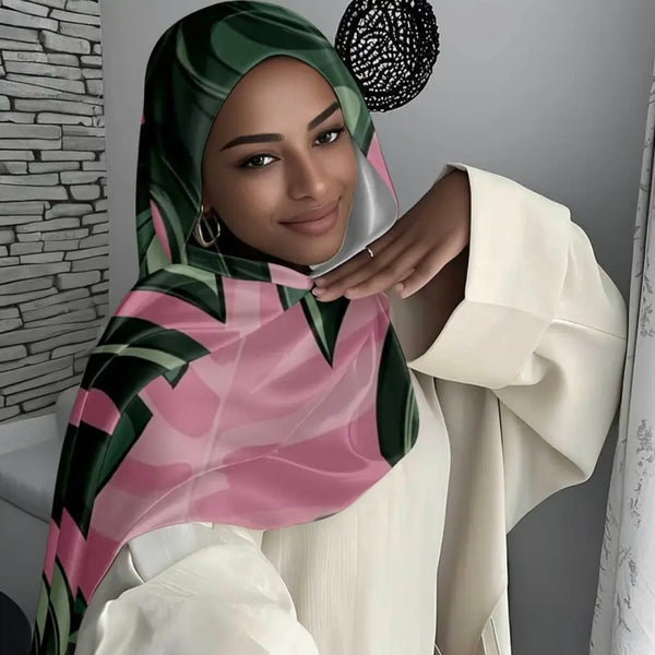 Maryam’s Essential Luxury Premium Printed Polyester Hijab