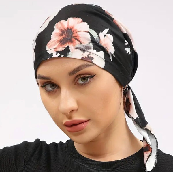 Maryam's Essential Pre-Tied Print Headscarf Hijab