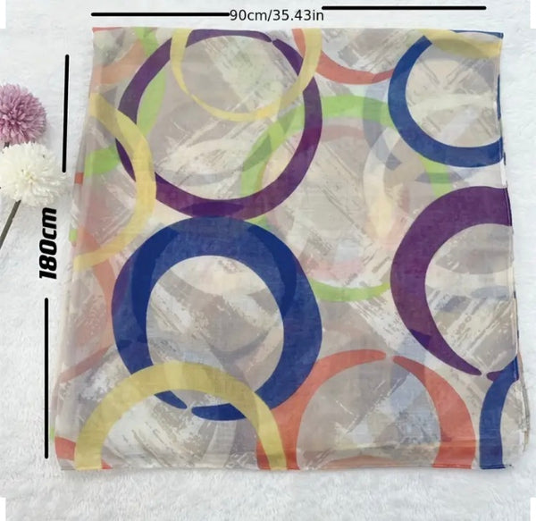 Maryam’s Essential Printed Chiffon Hijab