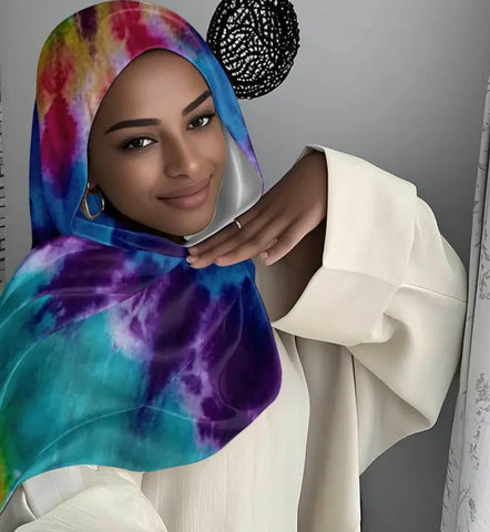 Maryam’s Essential Premium Printed Polyester Hijab