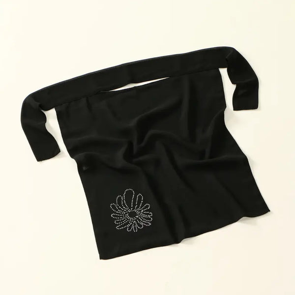 Maryam’s Essential Diamanté Thin Breathable Chiffon Niqab Veil Headscarf
