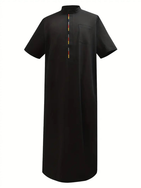 Maryam’s Essential Men Ethnic Colourful Vintage Geometric Pattern Kaftan