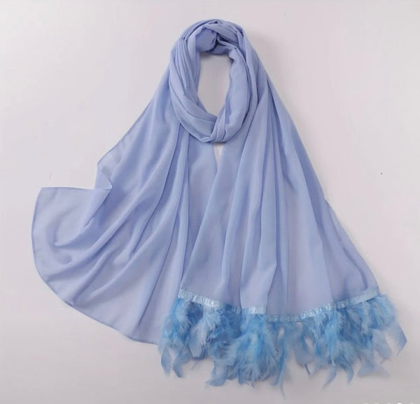Maryam's Essential Signature Feather Chiffon Hijab