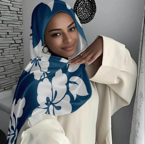 Maryam’s Essential Premium Printed Polyester Hijab