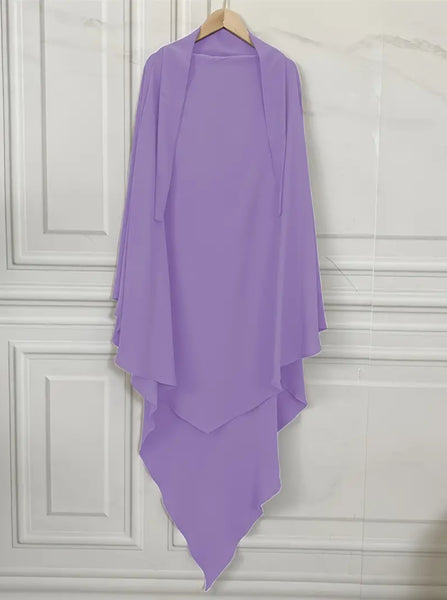 Maryam's Essential Lightweight Long Khimar Hijab
