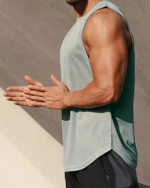 Maryam’s Essential Men Sport Quick Dry Sleeveless Breathable TopTank