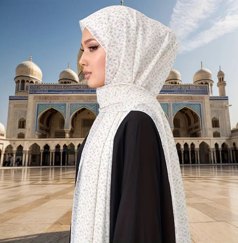 Maryam’s Essential Premium Printed Chiffon Hijab