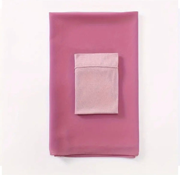 Maryam’s Essential Thin Breathable Chiffon Hijab & Inner Undercap Headscarf Set