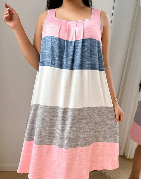 Maryam’s Essential Luxury Plus Size Tank Sleepwear Nightdress