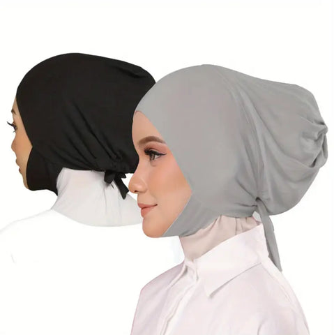Maryam’s Essential Two Pieces Inner Elastic Hijab Cap Set