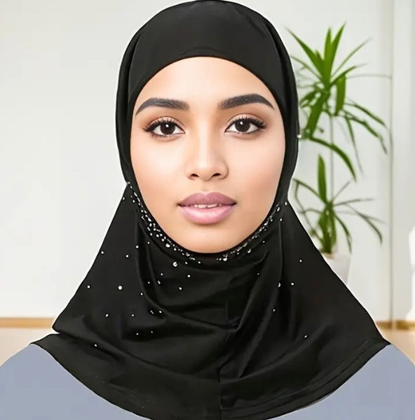 Maryam's Essential Diamanté One Piece Hijab