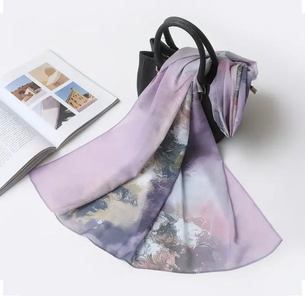 Maryam’s Essential Digitally Printed Large Chiffon Hijabs