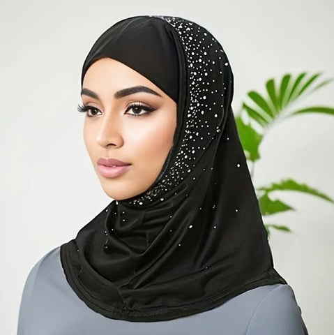 Maryam's Essential Diamanté One Piece Hijab
