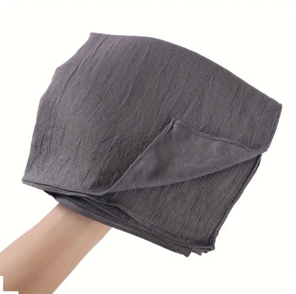 Maryam's Essential Plain Wrinkle Cotton Turban Wrap/Cap