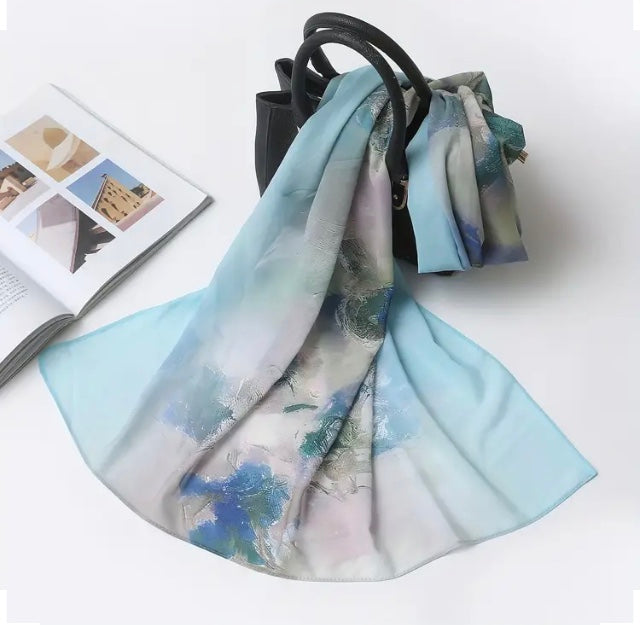 Maryam’s Essential Digitally Printed Large Chiffon Hijabs