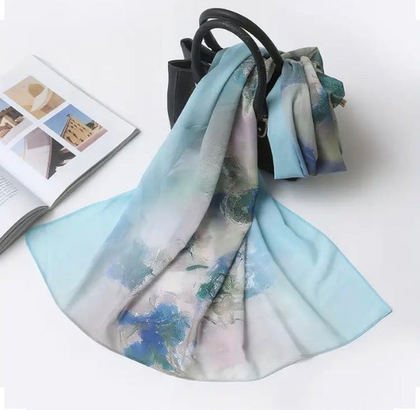 Maryam’s Essential Digitally Printed Large Chiffon Hijabs