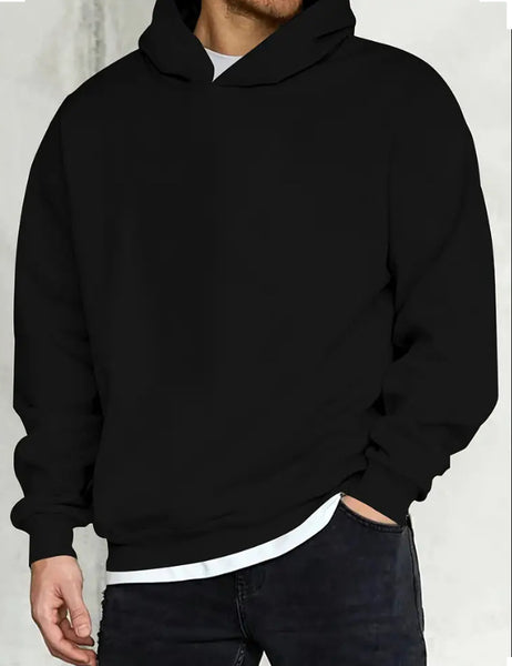 Maryam’s Essential Men Casual Hoody Long Sleeves Pullover Sweatshirt