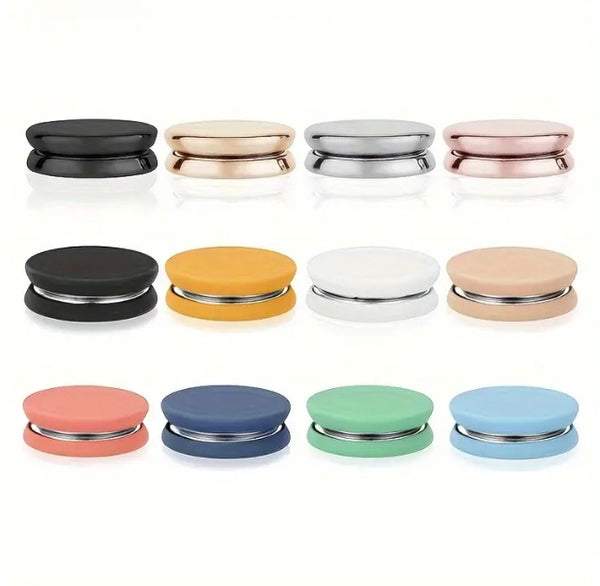 Maryam’s Essential 4pcs Flat Style Macaron Colours Electroplated Combination Hijab Magnets