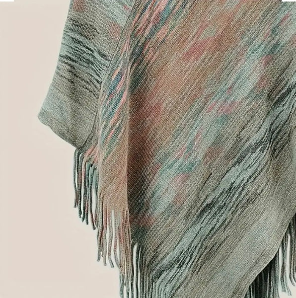 Maryam’s Essential Luxury Vintage Chic Knit Pullover with Tassels