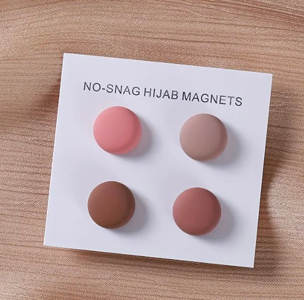 Maryam’s Essential 4pcs Candy Colours Hijab Magnets