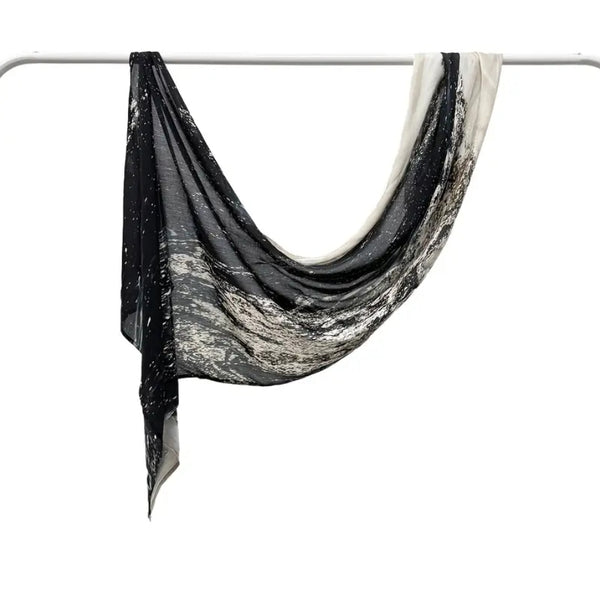 Maryam’s Essential Premium Marble Print Chiffon Hijab