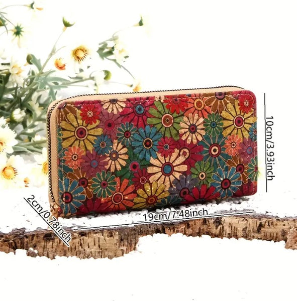 Maryam’s Essential Vintage Floral Print Wallet