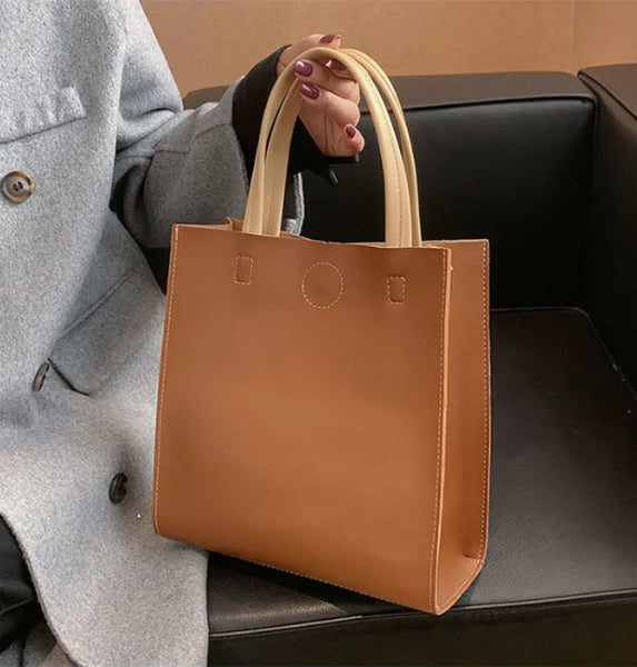 Maryam’s Essential Minimalist Versatile PU Handbag