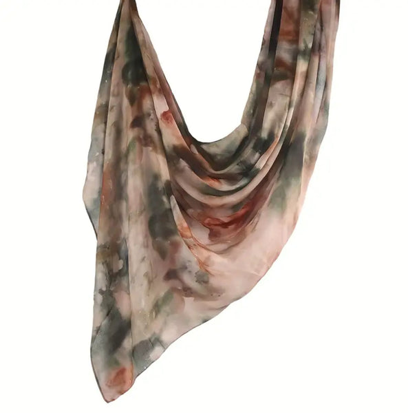 Maryam’s Essential Premium Marble Print Chiffon Hijab