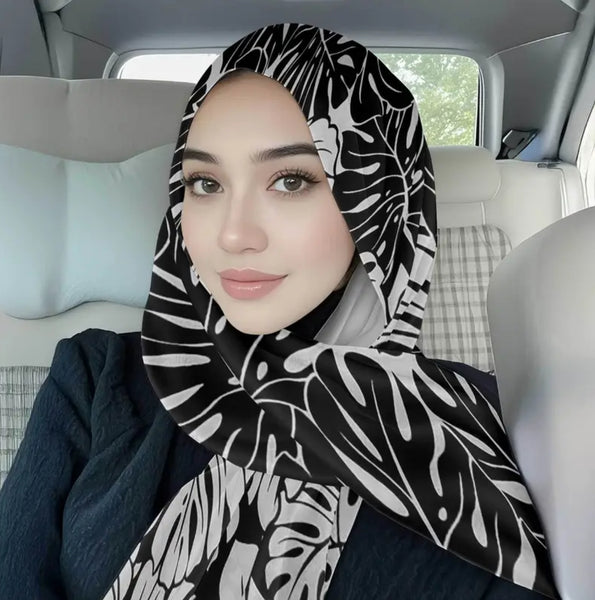 Maryam’s Essential Premium Printed Polyester Hijab