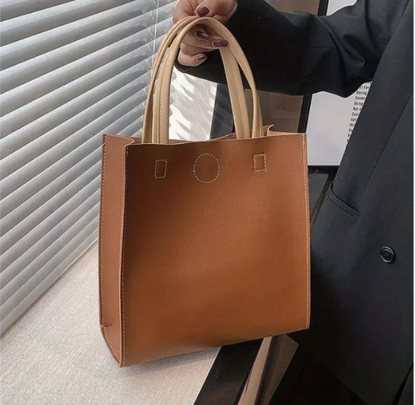 Maryam’s Essential Minimalist Versatile PU Handbag