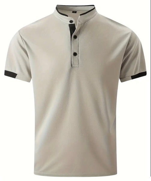 Maryam’s Essential Casual Breathable Short Sleeves Button Shirt